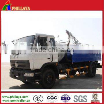 High Pressure Washing Truck / Vacuum Sewage Tanker Trailer photo-5
