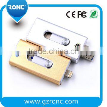 3 in 1 Multi-Function Usb Flash Drive Flash Disk for Android Phone 6s Computer photo-3