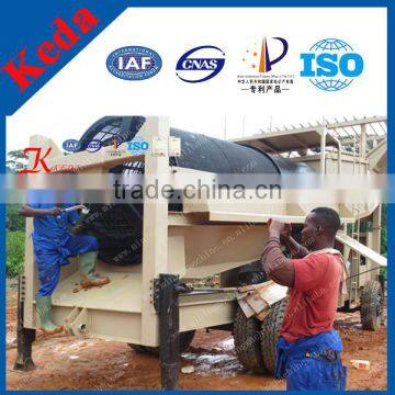 Large Capaility Gold Mining Gold Washing Machine Gold Trommel Scrubber photo-3