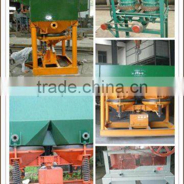 lab ore mineral concentration jigger machine/ good quality lab gold mineral jigger