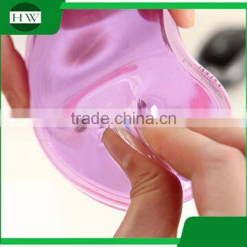 Custom Promotion Ergonomic Heart-shaped Transparent Gel Silicone Wrist Mouse Mat Pad photo-5