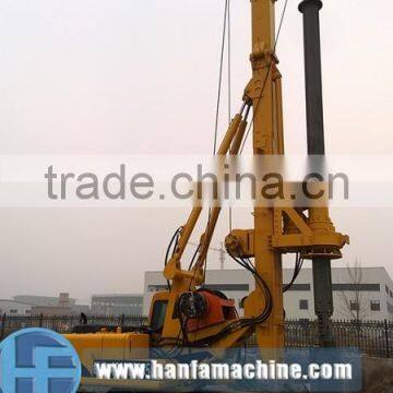 HF525 small rotary drilling rig for sale used in piling foundation piling rig