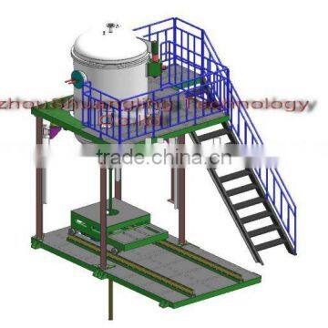 High temperature induction vacuum sintering furnace