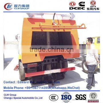 Dongfeng 4*2 4*4 Type 190hp 10 Ton Manual Street Sweeper photo-4
