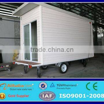 modern sandwich panel prefab tiny house on wheels for sale