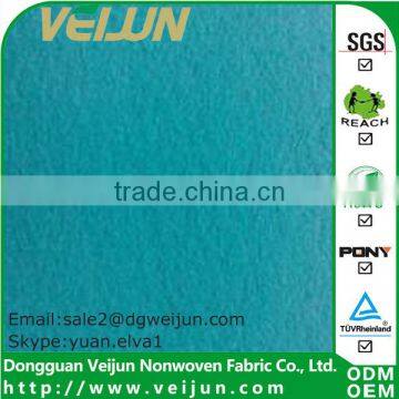 China manufacturer polyester needle punched nonwoven fabric