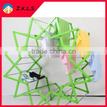 Unique Design Star Style Plastic Folding Clothes Drying Rack photo-3