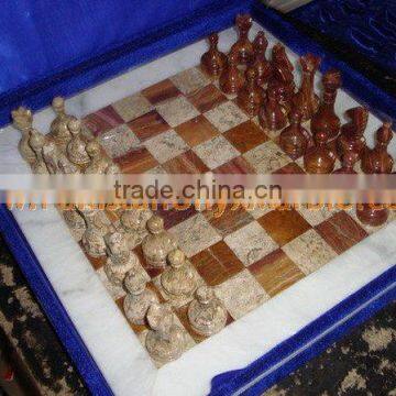 Attractive Price New Type ONYX CHESS BOARDS WITH FIGURES photo-2
