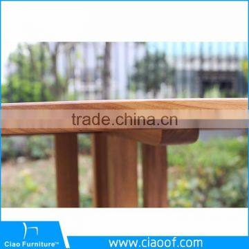Great Durability Factory Directly Outdoor Teak Wood Dining Set photo-4