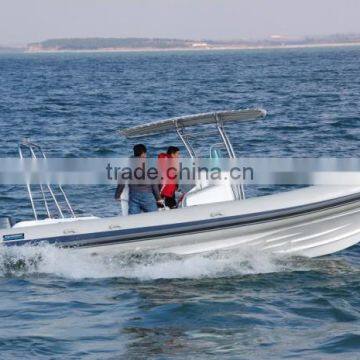 Hot Sale Fiberglass Hull Yacht Boat RIB830A photo-6