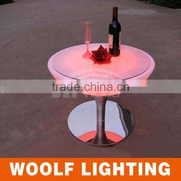 Modern Appearance Nightclub Bar Glow LED Plastic Furniture photo-3