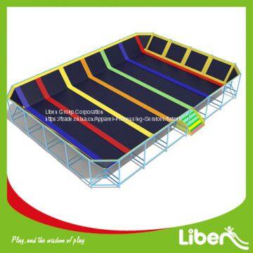 Factory price indoor trampoline park equipment price