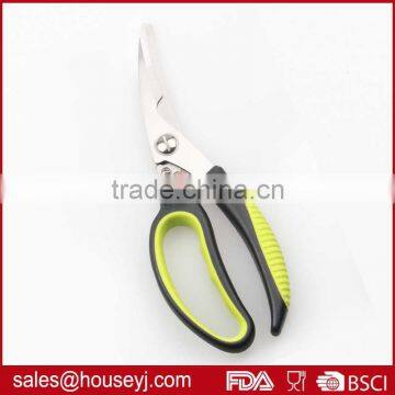 Chicken bone scissors kitchen scissors soft grip tpr handle