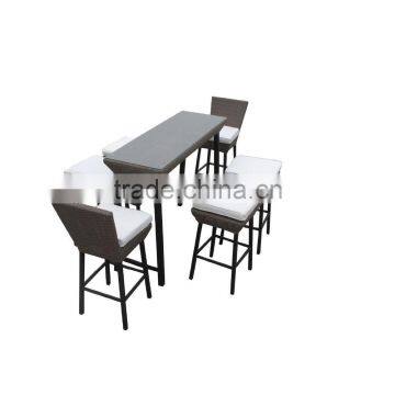 2017 Sigma Promotion Mobile Modern Rattan Home Coffee Bar Furniture photo-6