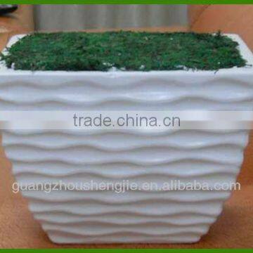 SJ Round fiberglass flower pots