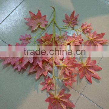 CHY070910 Artificial Red Maple Tree Leave/hanging Maple Leaf/decorative Tree Leave Craft photo-5