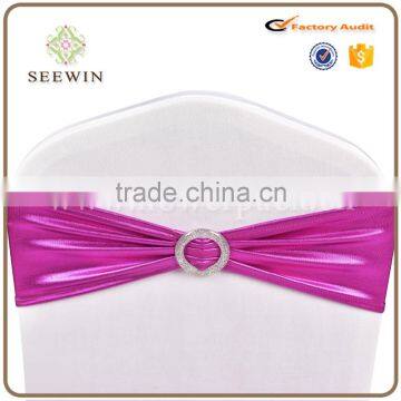 Cheap Hot Sale Ruffled Chair Sash for Wedding photo-3
