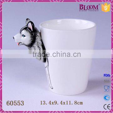 Novelty Gift Handmade Animal Shape Ceramic Cup photo-3