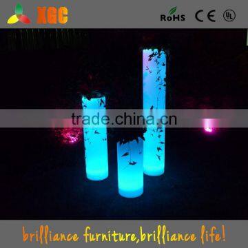 Square High Design Multi-color Decor LED Illuminate Flower Pot photo-2