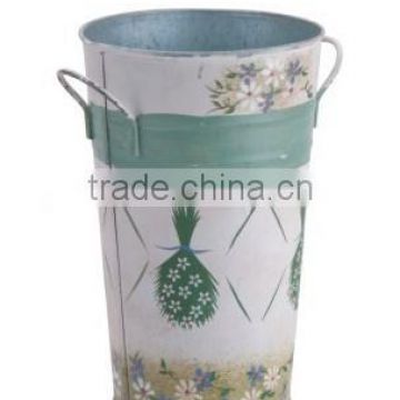 Attractive finish Antique Victoria Decoration Tall Bucket/Small Buckets Powder Coat/Garden Metal Flower Pot/Flower Planter