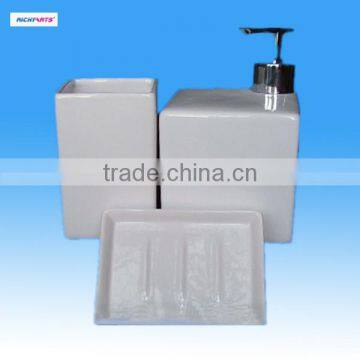 white ceramic bathroom 4/s accessories wholesale