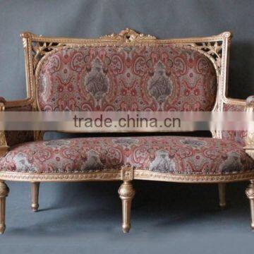 MD-1408-01 &MS-1401-04 &MS-1402-04 Chinese Style Furniture Sofa Set in Gold Finish photo-3