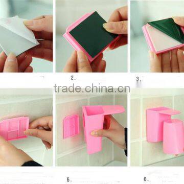 Good Quality Bathroom Products SuctionCup Toothbrush Holder Wholesale photo-2