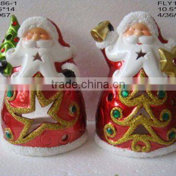 ceramic christmas bell 11586