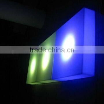 make led dance floor combined with LED curtain for bar ball venues