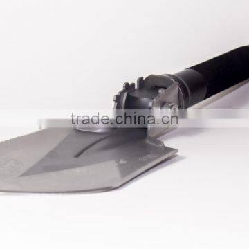 RESCUE SHOVEL,Multifunctional Camping Hiking Survaivl Shovel,with Tactical Knife & Fire Starter photo-2
