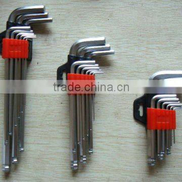 9pcs Hex &Ball Wrench sets