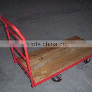 wood platform truck