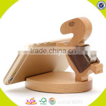 2017 Wholesale Custom Creative Pony Wooden Desk Phone Holder W02A165 photo-3