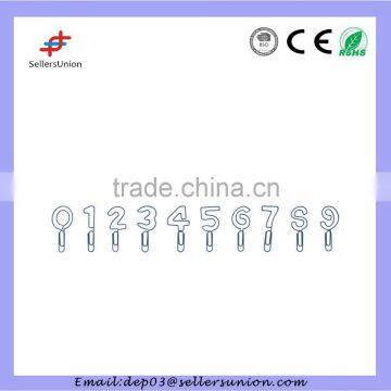 Promotional Gifts Stationery Supplies Funny Number Paper Clips photo-4