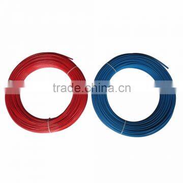 1/4'(6.3mm*4.5mm) blue pe air tube with 10 years experience high quality corrosion resistance