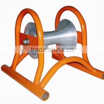 The straight bridge pulley