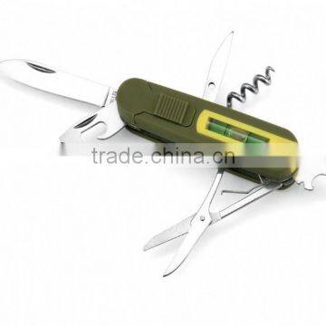 QJknife-17 multifunction led mini tool outdoor survival pocket folding knife