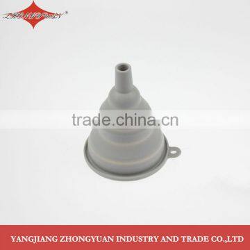 Colorful Food Grade Kitchen Collapsible Silicone Funnel photo-2