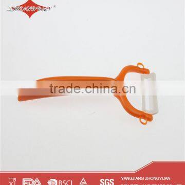 Orange Ultra Sharp Ceramic Dual Julienne Peeler photo-4
