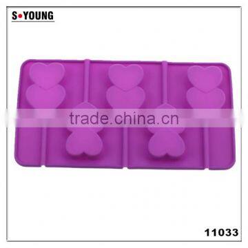 11033 Silicone Candy Lollipop Molds With Sticks photo-4