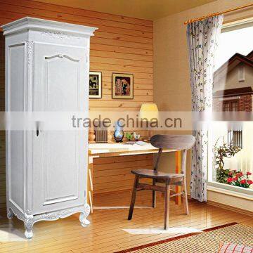Cabinet France Mini White Colour Mahogany Wood Furniture, French Furniture Cabinet Style Handmade