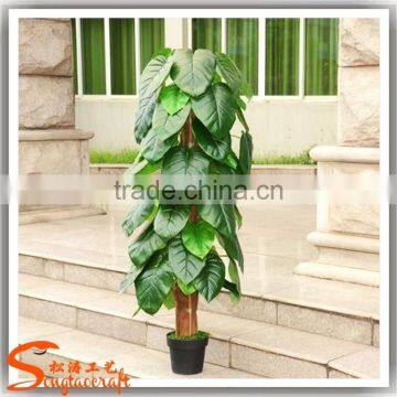 Wholsale China Plastiac Potted Tree Indoor Decoration Artificial Green Tree Fake Indoor Green Tree photo-6