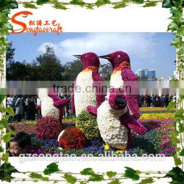 Customized Artificial Landscape Grass Topiary Animal Outdoor Decoration Artificial Grass Topiary Model photo-4