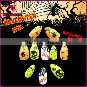 NEWAIR Pre-design Holloween Artificial Nails With Glue photo-2