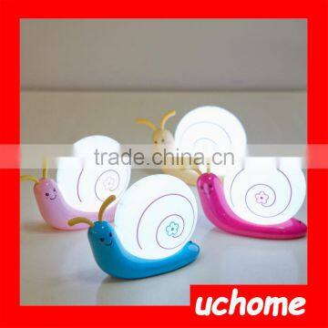 UCHOME New Festival&Party Decorative Snail Desk Lamp/8LEDs ABS Night Light