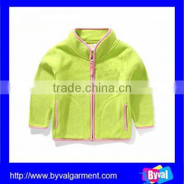 High Quality Zipper up Plain Kids Hoodie With Custom Printing photo-2