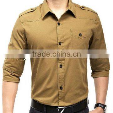 Casual long sleeve shirt for men fashion design