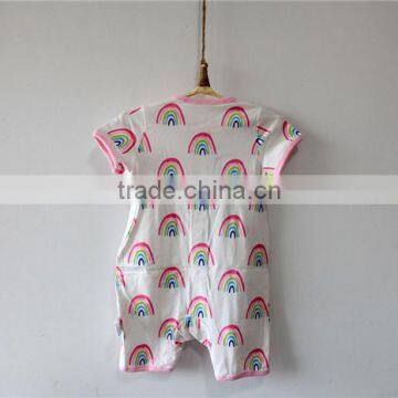 SR-269G Baby Summer 2017 Wholesale Children Clothing USA Baby Girls Rompers Kids Boys Bodysuit Baby Clothes Short Sleeve Romper photo-4