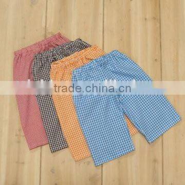 Latest Designer Kids Clothing Baby Leggings Plain Color Seersucker Young Children Wearing Panties Pants photo-4