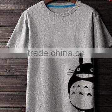 Pure Cotton Half Round Collar Short Sleeve T-shirt Male Money Printing Summer Clothes photo-4